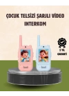 ® Görüntülü Walkie Talkie Çocuklar İçin Video İnterkomlu Oyuncak