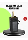 ® Güneş Enerjili Powerbank Dijital Göstergeli Taşınabilir Güç Kaynağı