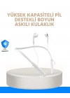 ® Gürültü Azaltıcı Ergonomik Boyun Askılı Kablosuz Kulaklık
