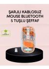 ® Hafif ve Taşınabilir Fare – 43 Gram, Otomatik Uyku Modlu
