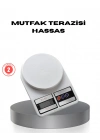 ® Hassas Dijital Mutfak Tartısı – 1g Doğruluk, LCD Ekran, Otomatik Kapanma