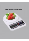 ® Hassas Dijital Mutfak Tartısı – 1g Doğruluk, LCD Ekran, Otomatik Kapanma