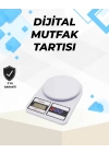 ® Hassas Tartım İçin Dijital Mutfak Terazisi – 10kg / 1g