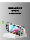® HD Çıkış Destekli Taşınabilir Oyun Konsolu – 5 İnç IPS Ekran, RGB Işıklı