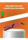 ® Hızlı Isınan Saç Maşası ve Düzleştirici | Çift Fonksiyonlu