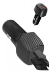 ® Hızlı Oto Şarj Cihazı 38W Çift Girişli HIzlı Şarj Oto Çakmaklık Type-C