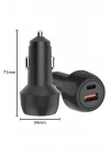 ® Hızlı Oto Şarj Cihazı 38W Çift Girişli HIzlı Şarj Oto Çakmaklık Type-C