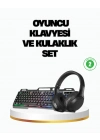® HN01 KULAKLIK + PG-8018 OYUNCU KLAVYESİ SET