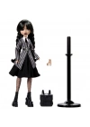 ®  HXJ04 Monster High Wednesday Okul Üniformalı Bebek
