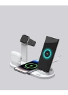 ® iPhone, Apple Watch ve AirPods ile Uyumlu 4ü 1 Arada Şarj Ünitesi – Tüm Apple Cihazları Tek Noktada