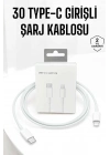 ® Iphone Uyumlu İOS Uyumlu Lightning Hızlı Şarj Tye C Lightning Şarj Kablosu