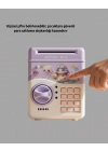 ® Işıklı Sesli Şifreli Otomatik Para Çeken Kumbara Mor