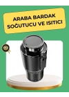® Isıtma Soğutma Özellikli Araç Bardaklığı Çakmak Girişli Akıllı