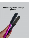 ® İyonik Saç Düzleştirici – 220°C Isıya Kadar Çıkan, LED Göstergeli ve Eşit Isı Dağılımlı Plaka