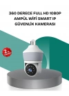 ® Kablosuz 360° Döner Başlıklı Full HD Güvenlik Kamerası