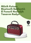 ® Kablosuz Bluetooth Hoparlör – Yüksek Ses Kalitesi, Uzun Pil Ömrü, FM ve AM Radyo Fonksiyonu