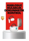 ® Kablosuz Bluetooth Kulaklık – Otomatik Eşleşme, Tek Tuş Kontrol, Stereo Ses