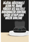 ® Kablosuz Dijital Göstergeli Çağrı Cevaplayabilen TWS 5.0 Bluetooth Kulaklık