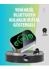 ® Kablosuz Kulak İçi Bluetooth Kulaklık – Dokunmatik Kontrol ve LED Şarj Ekranı
