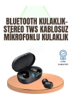 ® Kablosuz Kulak İçi Bluetooth Kulaklık Stereo Dokunmatik Kontrollü Kulaklık