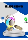 ® Kablosuz Mikrofonlu Astronot Tasarım Bluetooth Speaker Karaoke
