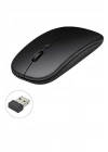 ® Kablosuz Mouse Fare Şarjlı Bluetooth Wireless Çift Modlu Sessiz