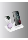 ® Kablosuz Şarj İstasyonu 4’ü 1 Arada iPhone Watch ve AirPods Uyumlu