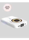 ® Kablosuz ve Kablolu Şarj Destekli Taşınabilir Powerbank
