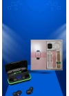 ® Kadınlara Özel Bileklik Hediyeli Akıllı Saat ve Dijital Göstergeli ANC Özellikli Bluetooth Kulaklık