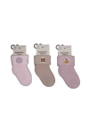 ®  Nesrin Aksesuarlı Kız Bebek Havlu Soket Çorap K45902 (ADET FİYATIDIR)