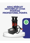® Kaymaz Pedallı Ayaklı Hava Pompası Tüm Supap Uyumlu