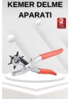 ® Kemer Delme Makinesi Aleti Kemer Delme Pensi Kumaş Kemer Ayakkabı Deri