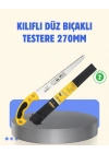 ® Kılıflı Budama Bahçe Testeresi 270 mm Düz Bıçaklı
