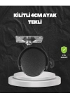 ® Kilitli 4 cm Evrensel Tekerlek Ayak Tek Adet