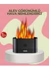® Kumandalı Alev Görünümlü LED Hava Nemlendirici Buhar Makinesi
