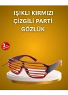 Kutlama ve Etkinliklere Özel LED Işıklı Gözlük