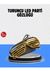 Kutlamalara Renk Katan LED Işıklı Parti Gözlüğü
