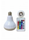 ® Lamba Hoparlör Ampül Görünümlü Renk Değiştirebilen Android ve İOS Uyumlu