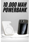 Magsafe Hızlı Şarj 10.000 Mah Wireless Şarj Powerbank Android ve İOS Uyumlu