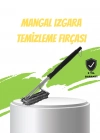 ® Mangal Izgara Temizleme Fırçası Paslanmaz Çelik Telli Uzun Saplı
