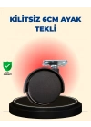 ® Masa ve Sehpa İçin 6 cm Kilitsiz Ayak Tekli