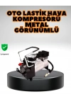 ® Metal Gövde Lastik Şişirme Kompresörü SUV 4x4 Uyumlu