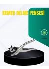® Metal Gövdeli Ayarlanabilir Deri Delme Pensesi 2.5–5 mm Delik Açma Aracı