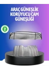 ® Metalize Reflektör Yüzeyli UV Koruyucu Araç Güneşliği – Serin ve Güvenli Sürüşler İçin