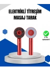 ® Mikro Akım Teknolojili Elektrikli Saç Masaj Fırçası Yağ Uygulamalı