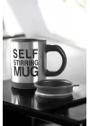 ® Mikser Kupa Yazılı Mug Bardak Karıştırma Özelliği