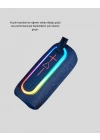 ® Mini Mavi Bluetooth Hoparlör Şık Görünüm ve Taşınabilir Güçlü Ses