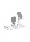 ® Minimal Tasarımlı Masaüstü Telefon Standı Beyaz