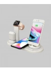® Modern Tasarımlı Çok Fonksiyonlu Kablosuz Şarj Standı