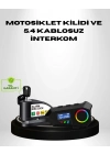 ® Motosiklet ve Günlük Kullanım İçin Bluetooth Hoparlör ve Disk Kilidi Seti